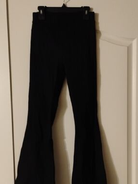 Black Flared Boho Umgee Kids Pant